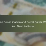 Velan Consolidation and Credit Cards: What You Need to Know